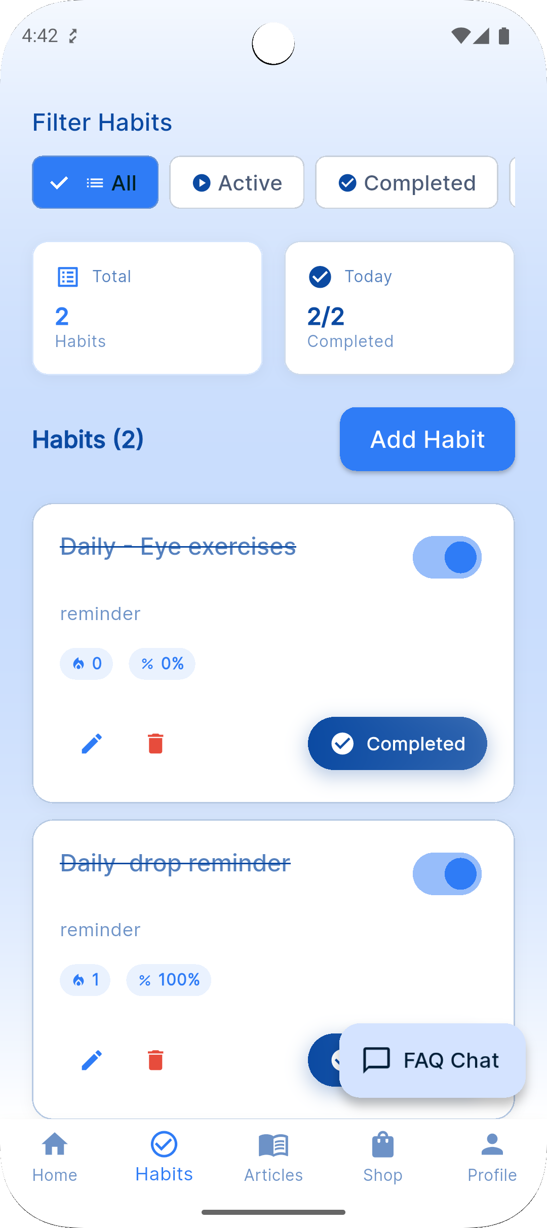 Early Detection Saves Sight - App Screen